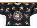Antique Chinese Embroidered Silk Robe