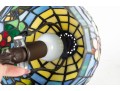 Small Stained Glass Tiffany-Style Table Lamp