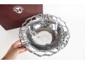 Arthur Court Aluminum “Magnolia” Decorative Bowl