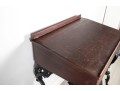Antique Wood And Cast Iron School Desk