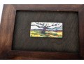 Collection Of Four Small Abstract Painted Landscapes, Some Signed