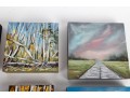 Leitner Studios Miniature Oil On Board Paintings
