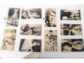 Collection Of Vintage Photographic Cards Of Actresses
