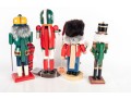 Set Of Four Vintage Wooden Nutcrackers