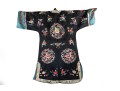 Antique Chinese Embroidered Silk Robe