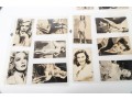 Collection Of Vintage Photographic Cards Of Actresses