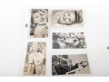 Collection Of Vintage Photographic Cards Of Actresses