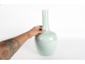 Vintage Chinese Celadon Glaze Porcelain Vase -- Qianlong Mark