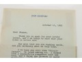 Joan Crawford Typed And Signed Letter, 1963