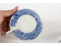 Blue And White Porcelain Teacup And Saucer