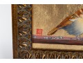 Oil On Board & Gold Leaf Signed Finch Painting