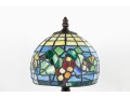 Small Stained Glass Tiffany-Style Table Lamp