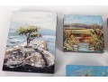 Leitner Studios Miniature Oil On Board Paintings