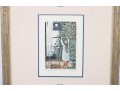 Jan Hunt “At Last” Hand-Colored Framed Lithograph