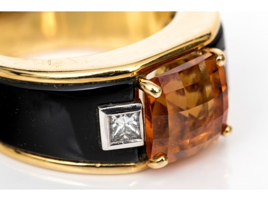 Michael Bondanza 18k And Platinum 