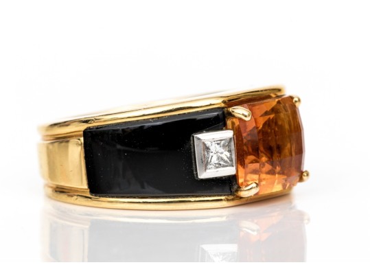 Michael Bondanza 18k And Platinum 