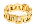 18k Yellow Gold Striking Chunky Opposing 