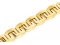 18k Yellow Gold Striking Chunky Opposing 