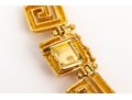 18k Yellow Gold Fabulous Vintage Brushed 