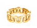 18k Yellow Gold Striking Chunky Opposing 