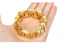 18k Yellow Gold Striking Chunky Opposing 