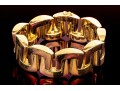 18k Yellow Gold Striking Chunky Opposing 