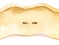 Tiffany & Co. 18k Yellow Gold Angela Cummings Fabulous Inlaid Wave Bangle, With Box