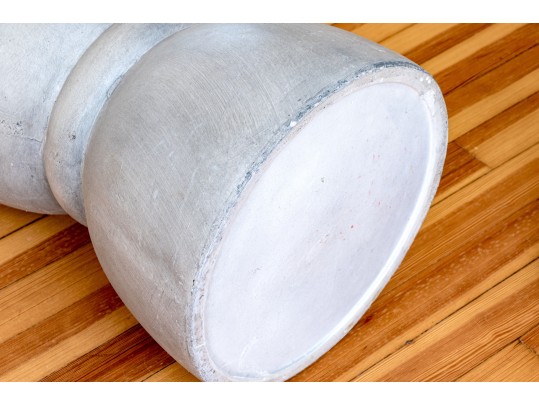 Pair Of Composite Plaster Grarden Stools