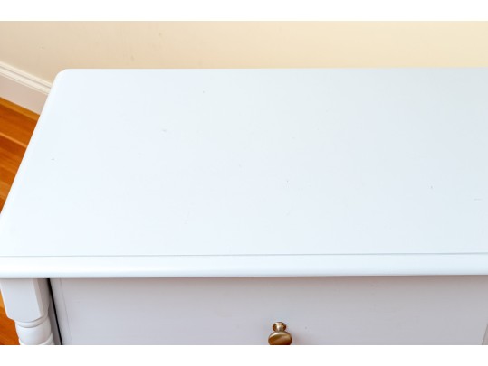 Gray Finished Spindle Six Drawer Dresser