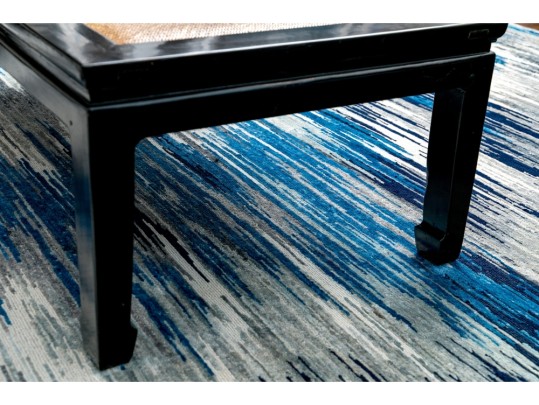 Black Lacquered Chinese Coffee Table