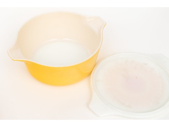 Three Vintage Pyrex Containers