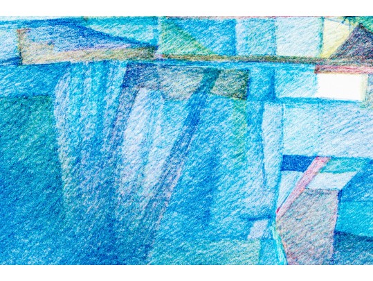 Georges Point (France, 1935-2020) Group Of Four Color Lithographs, Abstract Compositions