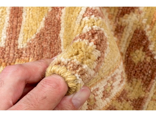  Hand Woven Wool Flat Weave Mat - 25