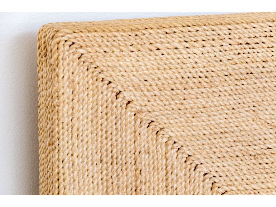 Chic Wrapped Rope King Size Bedstead