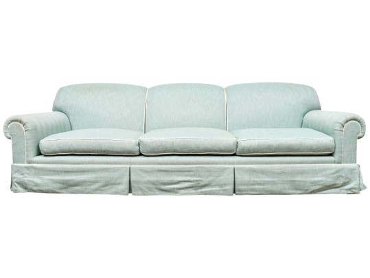 Custom Upholstered Down Filled Sofa 