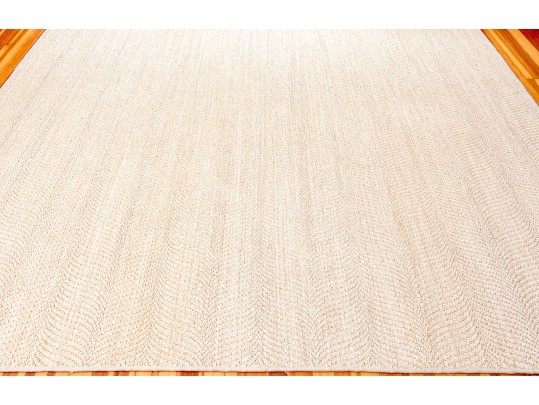 Natural Jute Area Carpet,  11'-11