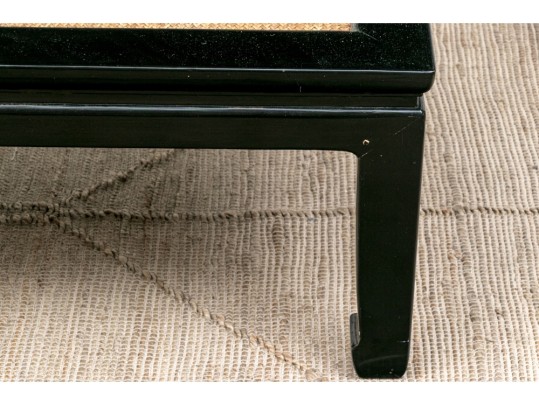 Black Lacquered Chinese Coffee Table