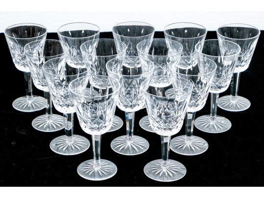 Collection Of Fourteen Waterford Crystal 