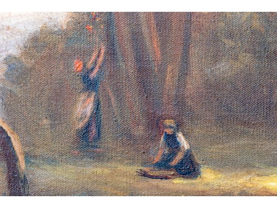 Signed Tasti After Jean-Baptiste-Camille Corot 