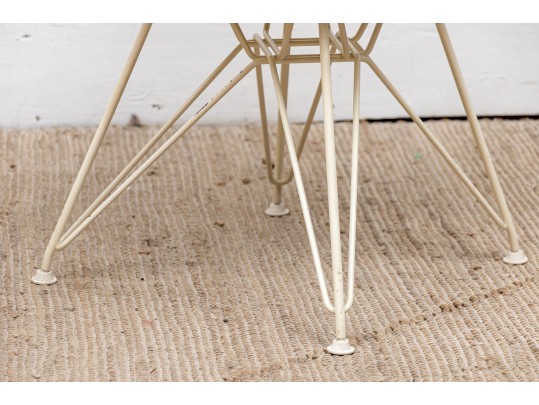 Pair Of Vintage Eames Eiffel Chairs In Yellow