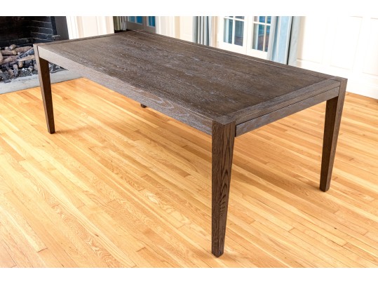 Restoration Hardware French Contemporary Rectangular Extension Dining Table (Retail $4050)