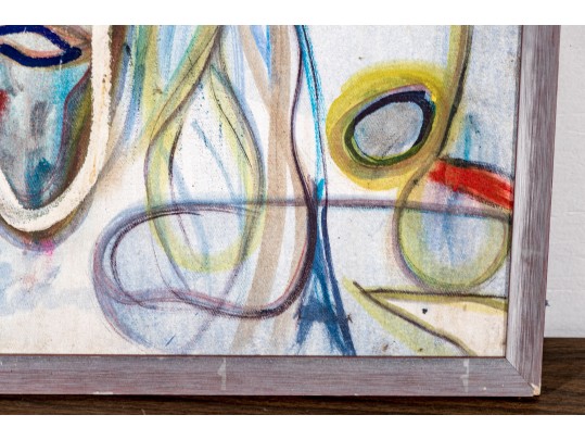 Lubin Van Cullyn (Venezuela, 20th C.) Oil On Canvas, 