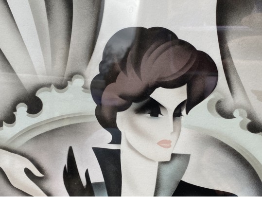 Erik Freyman (Russian-American, 1932-2018) Signed Ltd. Ed. Print, Woman And Gentleman