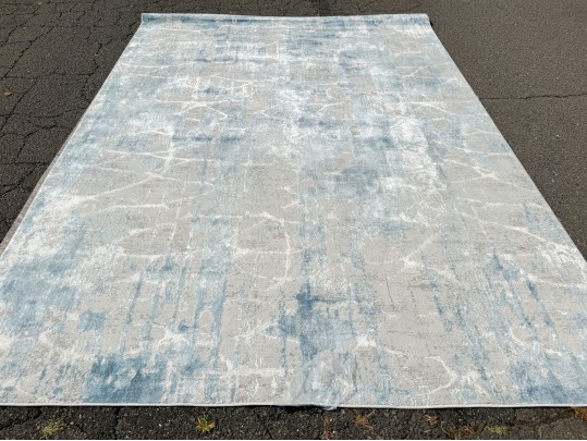 Alloy Collection Turkish Made Power Loomed Polyester And Viscose Carpet, 7'-10