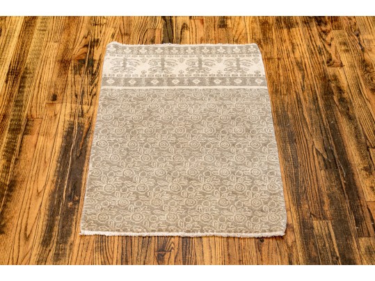 Wool Flat Weave Mat 2' X 3' - NEW