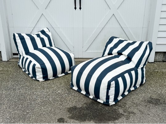 Pair Of Serena & Lily Oceanpark Pool Loungers (Retail $598 Each)