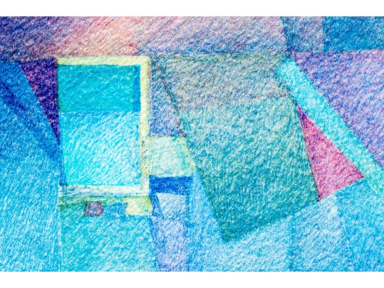 Georges Point (France, 1935-2020) Group Of Four Color Lithographs, Abstract Compositions