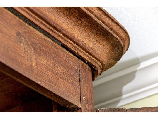 Antique Louis XV Style Oak Armoire