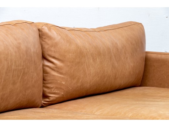 Quality Four Hands Leather Upholstered Sofa