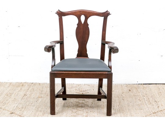 Georgian Style Mahogany Child's Armchair